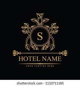 Luxury Logo template in vector for Restaurant, Royalty, Boutique, Cafe, Hotel, Heraldic, Jewelry, Fashion and other vector illustration
