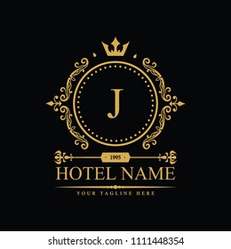 Luxury Logo template in vector for Restaurant, Royalty, Boutique, Cafe, Hotel, Heraldic, Jewelry, Fashion and other vector illustration
