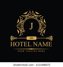 Luxury Logo template in vector for Restaurant, Royalty, Boutique, Cafe, Hotel, Heraldic, Jewelry, Fashion and other vector illustration
