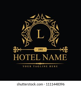 Luxury Logo template in vector for Restaurant, Royalty, Boutique, Cafe, Hotel, Heraldic, Jewelry, Fashion and other vector illustration
