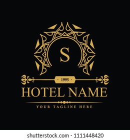 Luxury Logo template in vector for Restaurant, Royalty, Boutique, Cafe, Hotel, Heraldic, Jewelry, Fashion and other vector illustration
