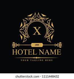 Luxury Logo template in vector for Restaurant, Royalty, Boutique, Cafe, Hotel, Heraldic, Jewelry, Fashion and other vector illustration
