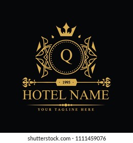 Luxury Logo template in vector for Restaurant, Royalty, Boutique, Cafe, Hotel, Heraldic, Jewelry, Fashion and other vector illustration
