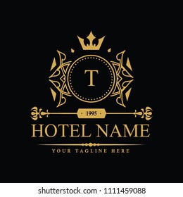 Luxury Logo Template Vector Restaurant Royalty Stock Vector (Royalty ...