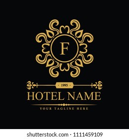 Luxury Logo template in vector for Restaurant, Royalty, Boutique, Cafe, Hotel, Heraldic, Jewelry, Fashion and other vector illustration
