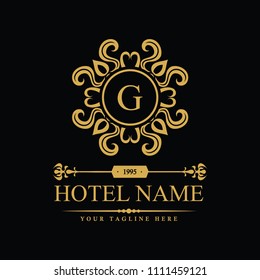 Luxury Logo template in vector for Restaurant, Royalty, Boutique, Cafe, Hotel, Heraldic, Jewelry, Fashion and other vector illustration
