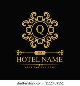 Luxury Logo template in vector for Restaurant, Royalty, Boutique, Cafe, Hotel, Heraldic, Jewelry, Fashion and other vector illustration
