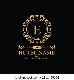 Luxury Logo template in vector for Restaurant, Royalty, Boutique, Cafe, Hotel, Heraldic, Jewelry, Fashion and other vector illustration
