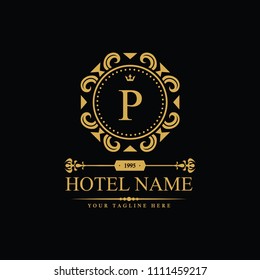 Luxury Logo template in vector for Restaurant, Royalty, Boutique, Cafe, Hotel, Heraldic, Jewelry, Fashion and other vector illustration

