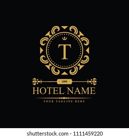 Luxury Logo template in vector for Restaurant, Royalty, Boutique, Cafe, Hotel, Heraldic, Jewelry, Fashion and other vector illustration
