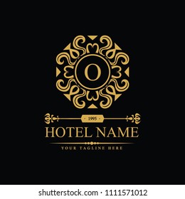 Luxury Logo template in vector for Restaurant, Royalty, Boutique, Cafe, Hotel, Heraldic, Jewelry, Fashion and other vector illustration
