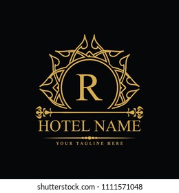 Luxury Logo template in vector for Restaurant, Royalty, Boutique, Cafe, Hotel, Heraldic, Jewelry, Fashion and other vector illustration