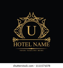 Luxury Logo template in vector for Restaurant, Royalty, Boutique, Cafe, Hotel, Heraldic, Jewelry, Fashion and other vector illustration