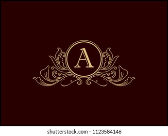 Luxury Logo template in vector for Restaurant, Royalty, Boutique, Cafe, Hotel, Heraldic, Jewelry, Fashion and other vector illustration