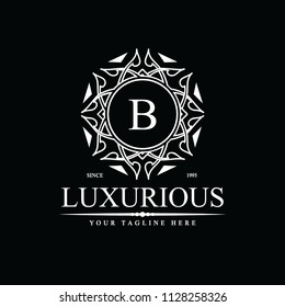 Luxury Logo template in vector for Restaurant, Royalty, Boutique, Cafe, Hotel, Heraldic, Jewelry, Fashion and other vector illustration