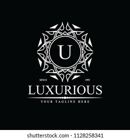 Luxury Logo template in vector for Restaurant, Royalty, Boutique, Cafe, Hotel, Heraldic, Jewelry, Fashion and other vector illustration