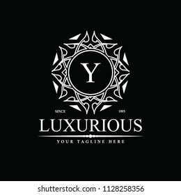 Luxury Logo template in vector for Restaurant, Royalty, Boutique, Cafe, Hotel, Heraldic, Jewelry, Fashion and other vector illustration
