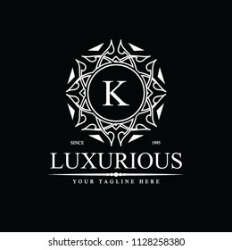 Luxury Logo template in vector for Restaurant, Royalty, Boutique, Cafe, Hotel, Heraldic, Jewelry, Fashion and other vector illustration