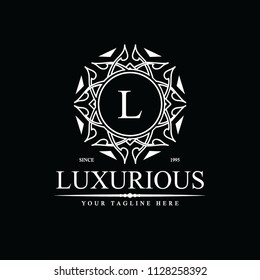 Luxury Logo template in vector for Restaurant, Royalty, Boutique, Cafe, Hotel, Heraldic, Jewelry, Fashion and other vector illustration