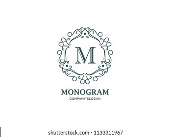 Luxury Logo template in vector for Restaurant, Royalty, Boutique, Cafe, Hotel, Heraldic, Jewelry, Fashion and other Design Inspiration