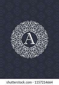 Luxury Logo template in vector for Restaurant, Royalty, Boutique, Cafe, Hotel, Heraldic, Jewelry, Fashion and other vector illustration