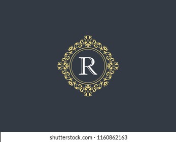 Luxury Logo template in vector for Restaurant, Royalty, Boutique, Cafe, Hotel, Heraldic, Jewelry, Fashion and other vector illustration