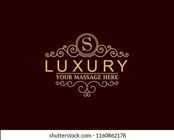 Luxury Logo template in vector for Restaurant, Royalty, Boutique, Cafe, Hotel, Heraldic, Jewelry, Fashion and other vector illustration