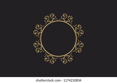 Luxury Logo template in vector for Restaurant, Royalty, Boutique, Cafe, Hotel, Jewelry, Fashion and other vector illustration