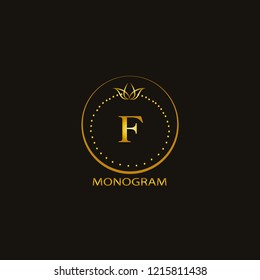 Luxury Logo template in vector for Restaurant, Royalty, Boutique, Cafe, Hotel, Heraldic, Jewelry, Fashion and other. Vector illustration