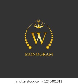 Luxury Logo template in vector for Restaurant, Royalty, Boutique, Cafe, Hotel, Heraldic, Jewelry, Fashion and other vector illustration