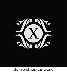 Luxury Logo template in vector for Restaurant, Royalty, Boutique, Cafe, Hotel, Heraldic, Jewelry, Fashion and other vector illustration ,vintage