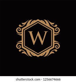 Luxury Logo template in vector for Restaurant, Royalty, Boutique, Cafe, Hotel, Heraldic, Jewelry, Fashion and other vector illustration ,vintage