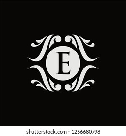 Luxury Logo template in vector for Restaurant, Royalty, Boutique, Cafe, Hotel, Heraldic, Jewelry, Fashion and other vector illustration ,vintage