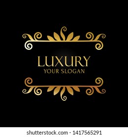 Luxury Logo template in vector for Restaurant, Royalty, Boutique, Cafe, Heraldic, Jewelry, Fashion and other vector illustration