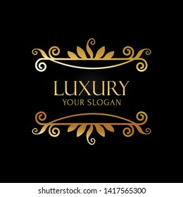 Luxury Logo template in vector for Restaurant, Royalty, Boutique, Cafe, Heraldic, Jewelry, Fashion and other vector illustration