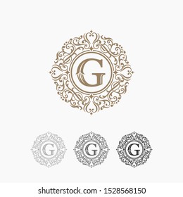 Luxury Logo template in vector for Restaurant, Royalty, Boutique, Cafe, Hotel, Heraldic, Jewelry, Fashion and other vector illustration