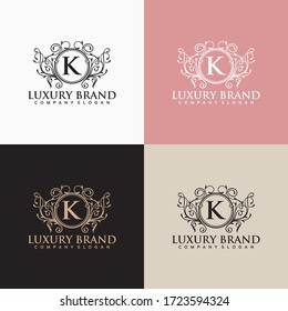 Luxury Logo template in vector for Restaurant, Royalty, Boutique, Cafe, Hotel, Heraldic, Jewelry, Fashion and other vector illustration