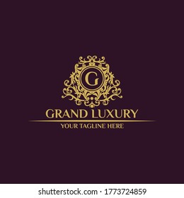 Luxury Logo template in vector for Restaurant, Royalty, Boutique, Cafe, Hotel, Heraldic, Jewelry, Fashion and other vector illustration
