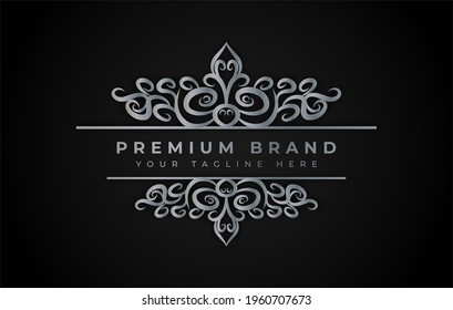 Luxury Logo template in vector for Restaurant, Royalty, Boutique, Cafe, Hotel, Heraldic, Jewelry.