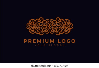 Luxury Logo template in vector for Restaurant, Royalty, Boutique, Cafe, Hotel, Heraldic, Jewelry.