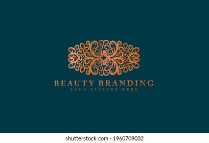 Luxury Logo template in vector for Restaurant, Royalty, Boutique, Cafe, Hotel, Heraldic, Jewelry.