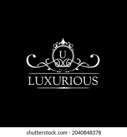 Luxury Logo template in vector for Restaurant, Royalty, Boutique, Cafe, Hotel, Heraldic, Jewelry, Fashion and other vector illustrations