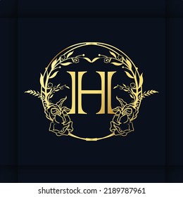 Vorlage für luxuriöse Logos in Vektorgrafik für Restaurant, Royalty, Boutique, Café, Hotel, Heraldic, Juwelier, Mode und andere Vektorgrafiken