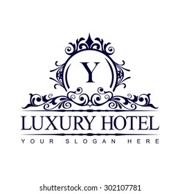 Luxury Logo Template Vector Restaurant Royalty Stock Vector (Royalty ...