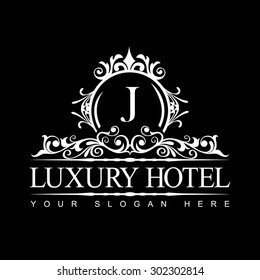 Luxury Logo template in vector for Restaurant, Royalty, Boutique, Cafe, Hotel, Heraldic, Jewelry, Fashion and other vector illustration