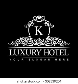 Luxury Logo template in vector for Restaurant, Royalty, Boutique, Cafe, Hotel, Heraldic, Jewelry, Fashion and other vector illustration.