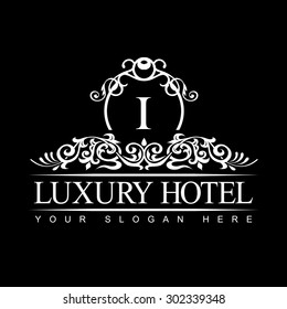 Luxury Logo template in vector for Restaurant, Royalty, Boutique, Cafe, Hotel, Heraldic, Jewelry, Fashion and other vector illustration.