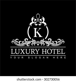 Luxury Logo template in vector for Restaurant, Royalty, Boutique, Cafe, Hotel, Heraldic, Jewelry, Fashion and other vector illustration