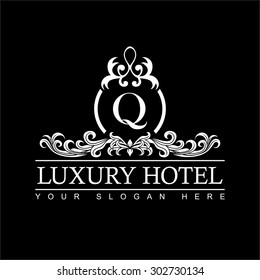 Luxury Logo template in vector for Restaurant, Royalty, Boutique, Cafe, Hotel, Heraldic, Jewelry, Fashion and other vector illustration