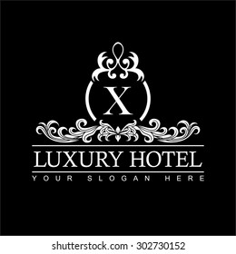 Luxury Logo template in vector for Restaurant, Royalty, Boutique, Cafe, Hotel, Heraldic, Jewelry, Fashion and other vector illustration